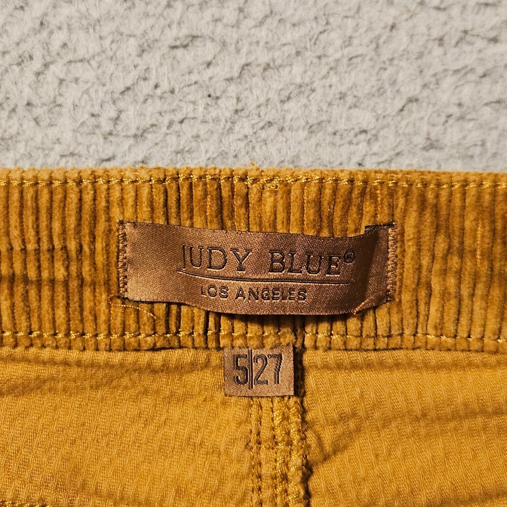 Judy Blue Womens Bootcut Corduroy Pants Camel Brown JB88521 Size 27 x 32 - Picture 3 of 8